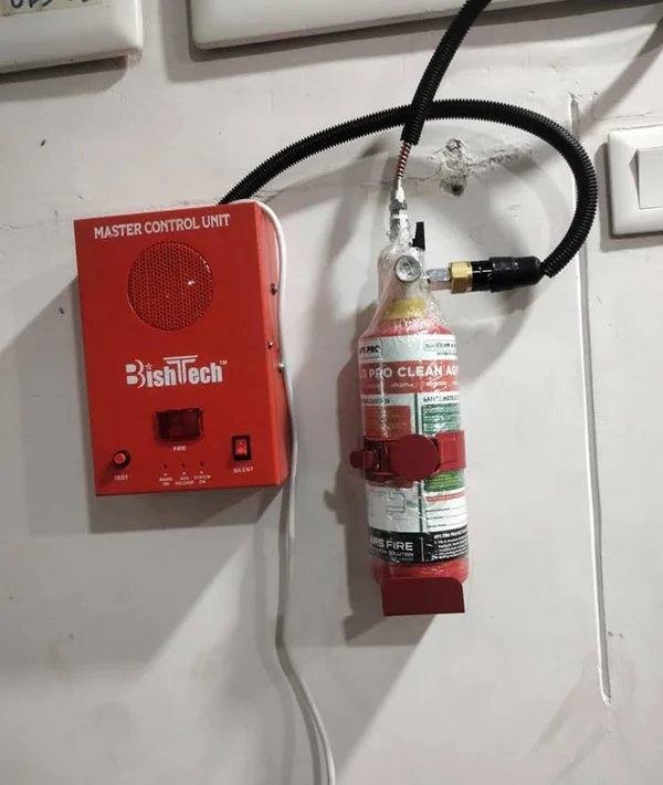 Automatic Electrical Panel Fire Suppression